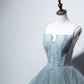 A line tulle lace long ball gown dress formal dress  8548