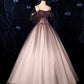 Stylish tulle long A line prom dress formal dress  8721