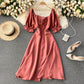 Cute A Line Short Dress Fashion Dress  10905