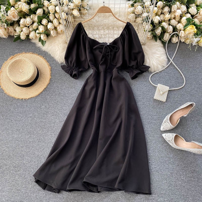 Cute A Line Short Dress Fashion Dress  10905