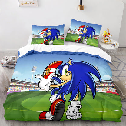 Cutom Duvet Cover Set Pattern Chic Comforter Cover King Size for Teens Adults Bedding Set with Pillowcases  SNK3010