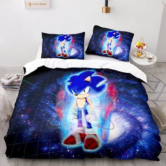 Cutom Duvet Cover Set Pattern Chic Comforter Cover King Size for Teens Adults Bedding Set with Pillowcases  SNK3016