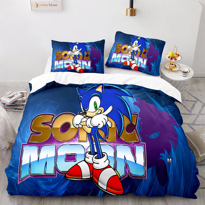 Cutom Duvet Cover Set Pattern Chic Comforter Cover King Size for Teens Adults Bedding Set with Pillowcases  SNK3019