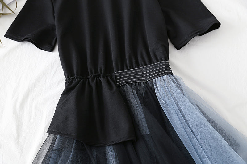 French minority Platycodon grandiflorum skirt mesh fairy super xiansen series  3727