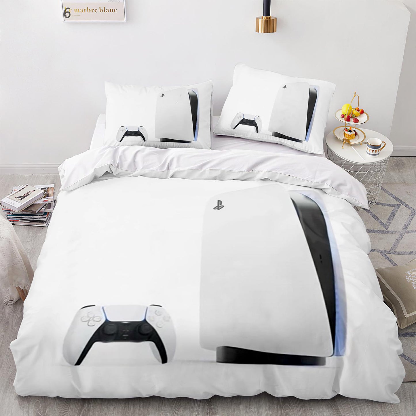 Customize Photo Logo Duvet Cover Boys Girls Adults Gift Custom Made DIY Bedding Set Designer Bed Set Queen Size Quilt Cover  PS1005