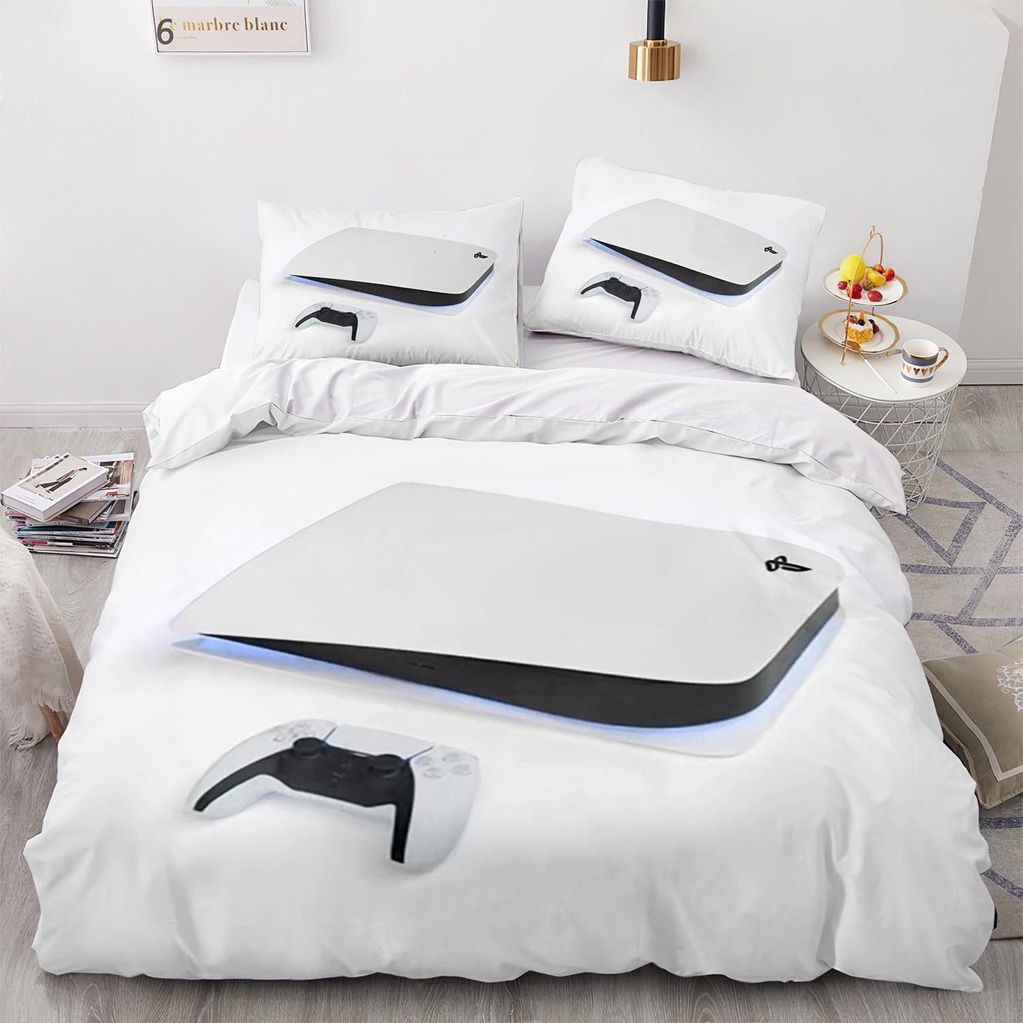 Customize Photo Logo Duvet Cover Boys Girls Adults Gift Custom Made DIY Bedding Set Designer Bed Set Queen Size Quilt Cover   PS1007