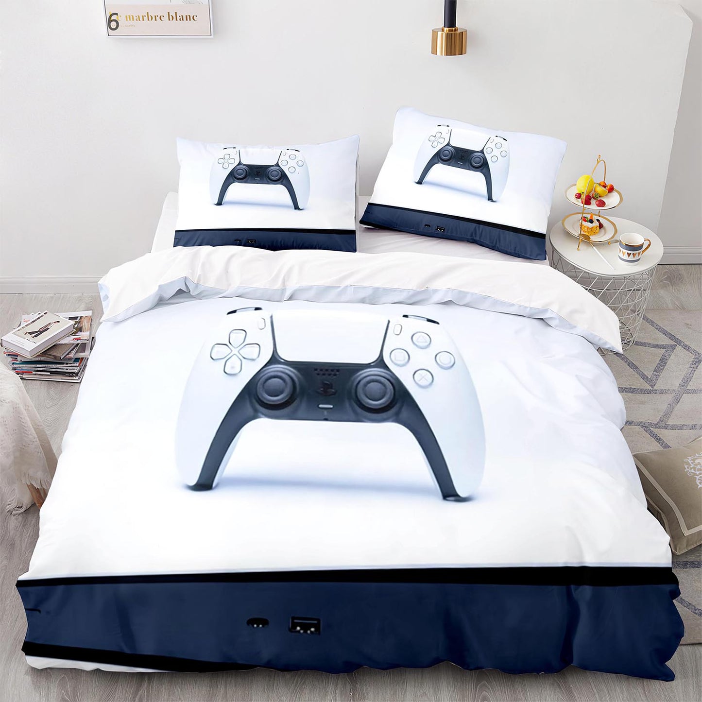 Customize Photo Logo Duvet Cover Boys Girls Adults Gift Custom Made DIY Bedding Set Designer Bed Set Queen Size Quilt Cover   PS1033