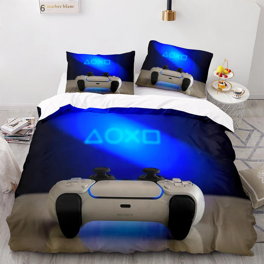 Customize Photo Logo Duvet Cover Boys Girls Adults Gift Custom Made DIY Bedding Set Designer Bed Set Queen Size Quilt Cover   PS1035