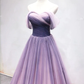 Beautiful Tulle Gradient Long A-Line Formal Dress, Sweetheart Party Gown gh444