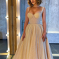 Straps Sweetheart Glittering Prom Dress gh680