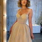 Straps Sweetheart Glittering Prom Dress gh680