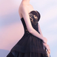 Robe Sweet 16 en tulle noir et champagne, magnifique robe de bal gh451