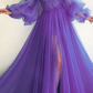 Puff Sleeve Prom Dresses formal prom dress  gh1758