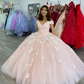 Pink Ball Gown Prom Dresses Formal Dresses gh1883