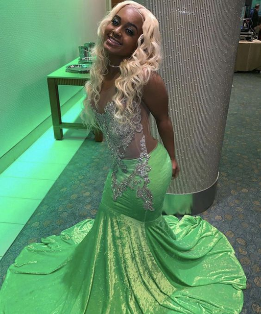 Meramid Sleeveless Prom Dress ,Unique Prom Dress   gh2147