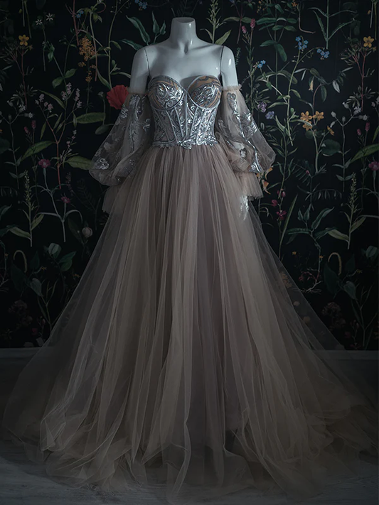 A-Linie Unique Fairy Charming Long Ballkleider, Partykleider gh2153