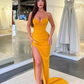 Sweetheart Pleated Mermaid Evening Dress Split Long gh2508