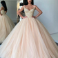 Strapless sequined Formal Long Ball gown Prom Dress gh2539