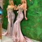 Wunderschönes Meerjungfrau-Kristall-Abschlussballkleid gh1973