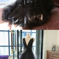 Bezauberndes Ballkleid, schwarzes Tüll-Abendkleid mit tiefem V-Ausschnitt, Ballkleid-Abendkleider, rückenfreie formelle Abendkleider gh2303