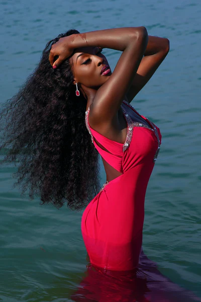 MERMAID STRAP SWEETHEART ANKLE LENGTH SLEEVELESS BACKLESS APPLIQUE PROM DRESS  gh1957