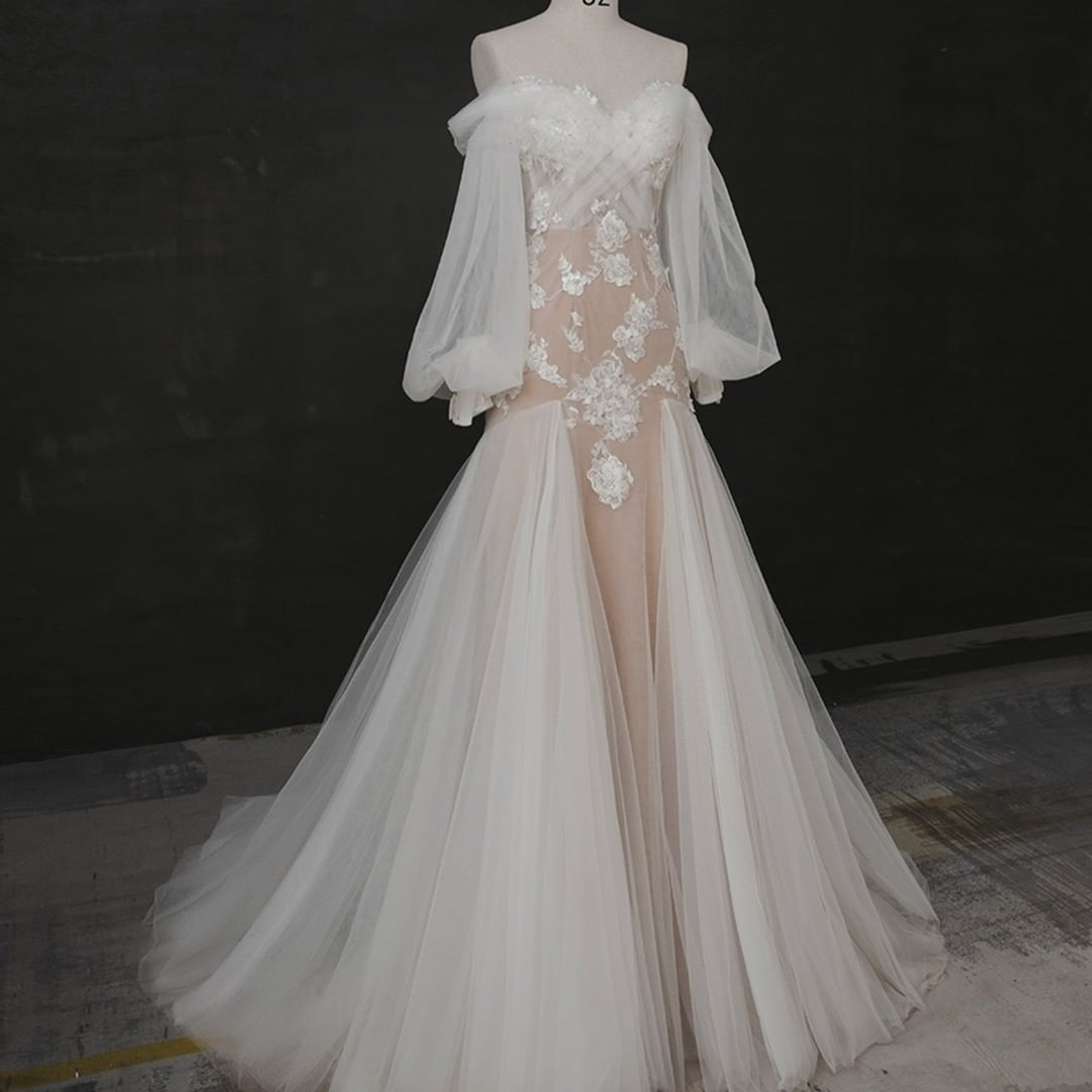 Meerjungfrau-Abschlussballkleid, lange Abschlussballkleider gh2447