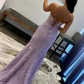 2023 Sexy Strapless Mermaid Long Prom Dress with Slit gh2585