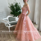 Off Shoulder Sweetheart 3D Flower Pleats Lace Pocket Tulle Prom Dresses Formal Wedding Party Gowns  gh2189
