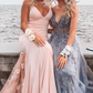 Open Back Blush Mermaid Long Formal Dress  gh2294