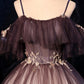 Stilvolles langes A-Linien-Abschlussballkleid aus Tüll, formelles Kleid 8721
