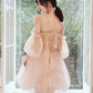 Cute tulle short prom dress cocktail dress  8325
