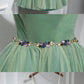 Cute green sweetheart neck short prom dress, homecoming dress  7783