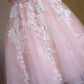 Cute A-line tulle lace short prom dress,formal dresses  7699