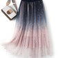 Cute sequins tulle skirt  3514
