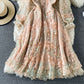 Cute A line lace dress fashion dress  419