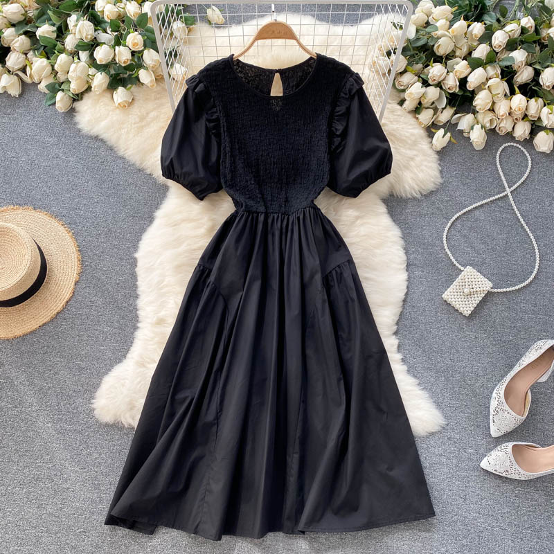 Cute A line short dress fashion dress  540