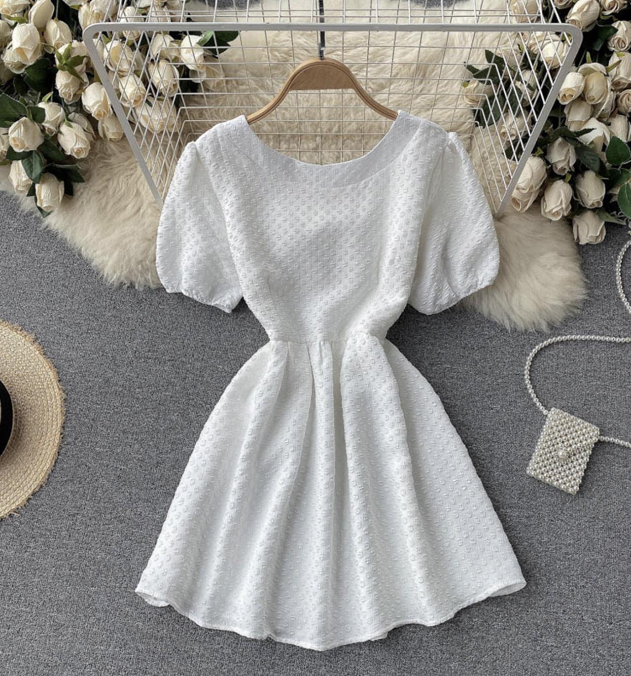 Cute A line short dress fashion dress  677