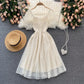 Cute lace short dress fashion dress  611