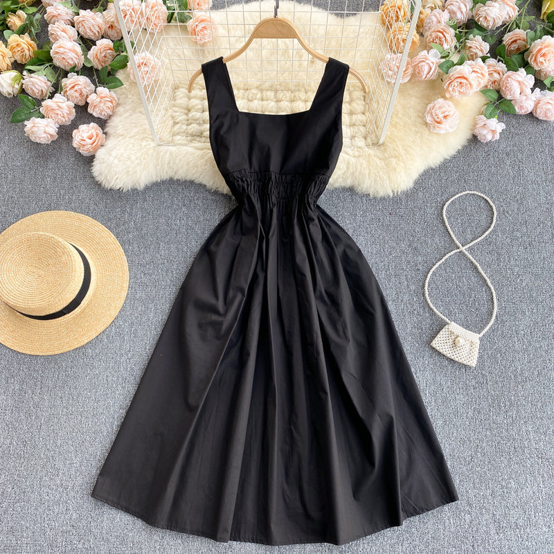 Cute A line bow dress fashion dress  599