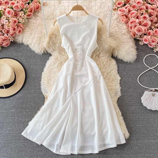 Cute A line short dress fashion dress  548