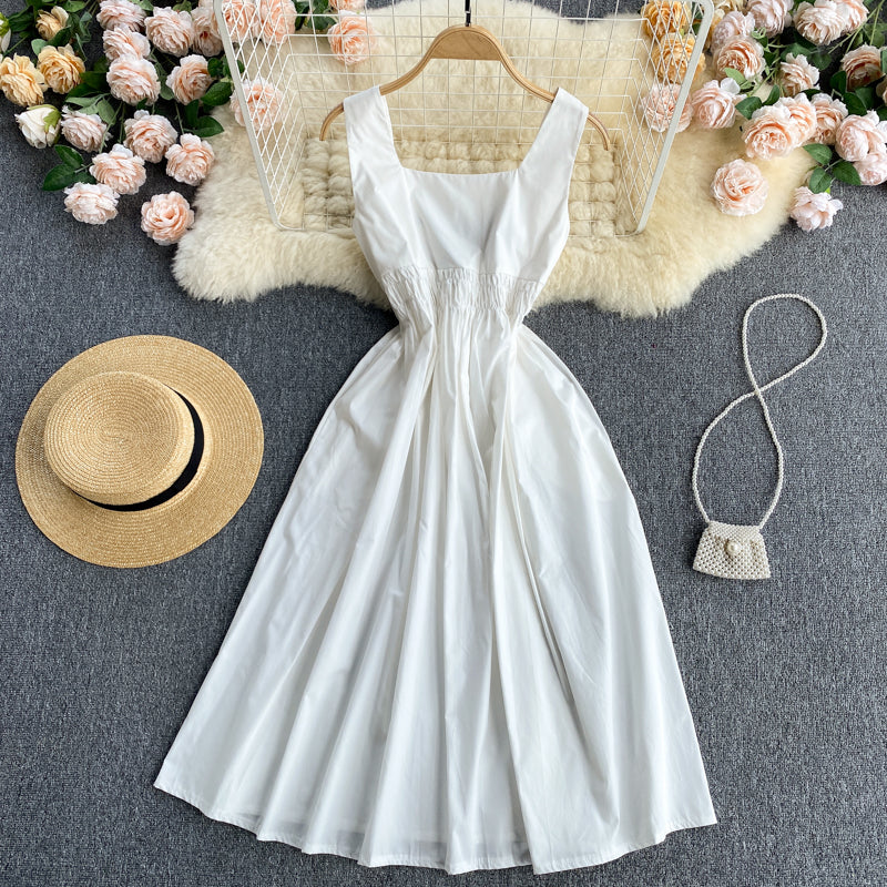 Cute A line bow dress fashion dress  599