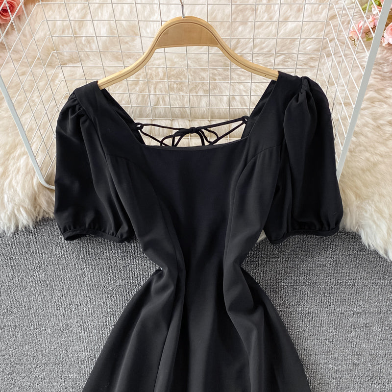 Nettes A-Linie kurzes Kleid Modekleid 550