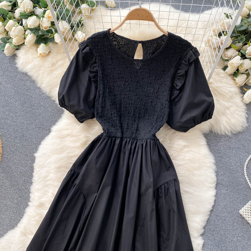 Cute A line short dress fashion dress  540