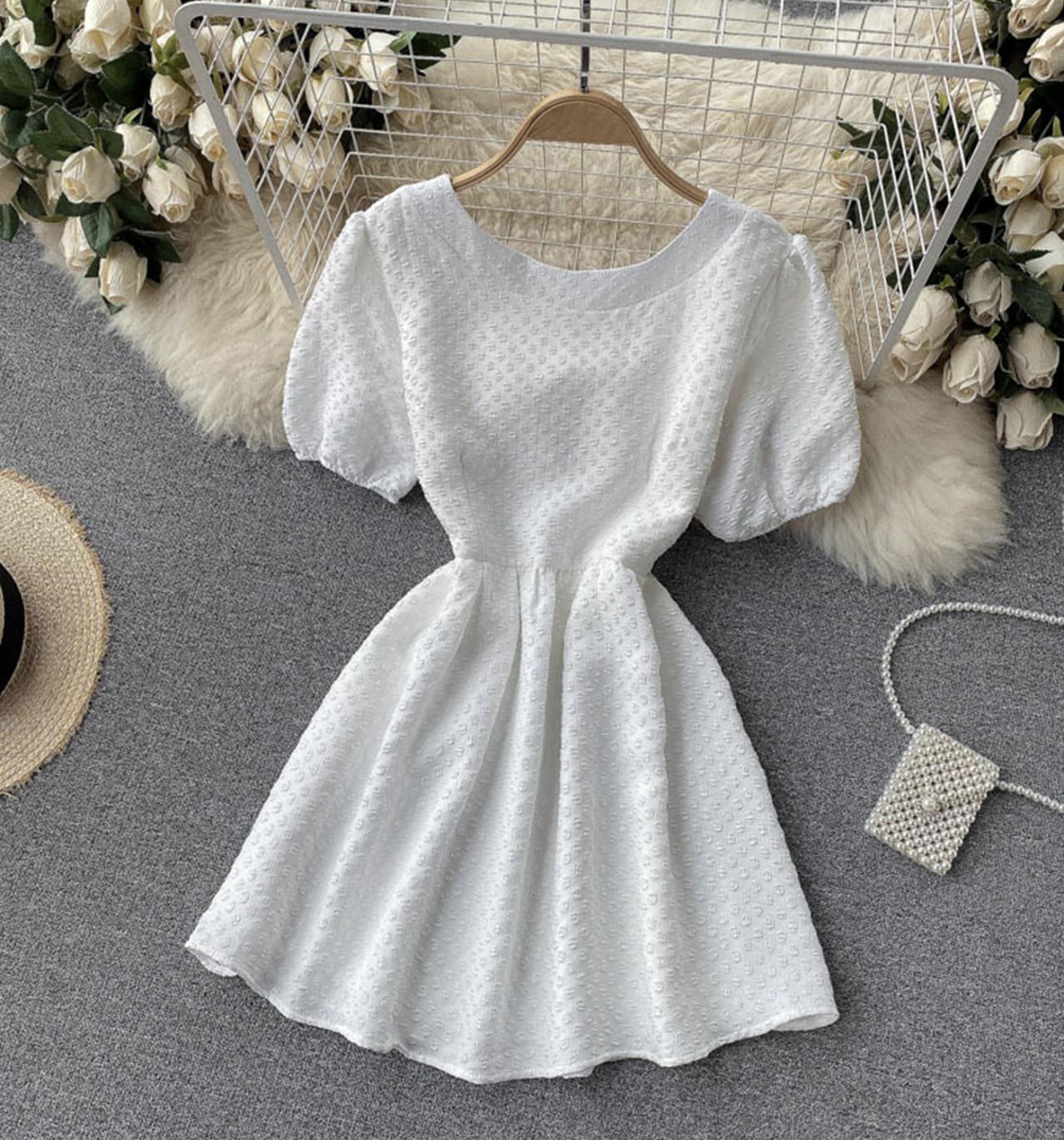 Cute A line short dress fashion dress  677