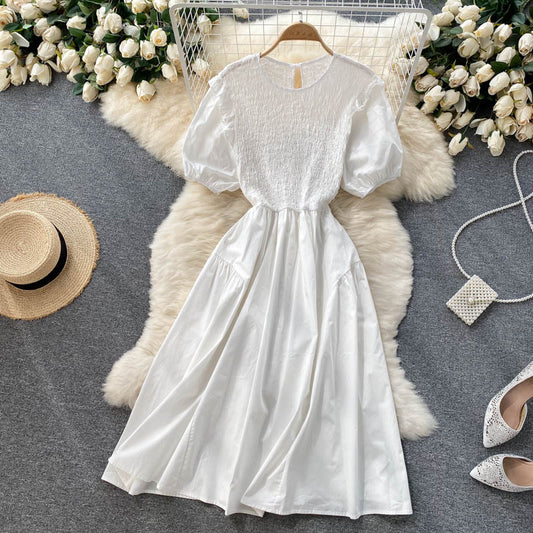 Cute A line short dress fashion dress  540