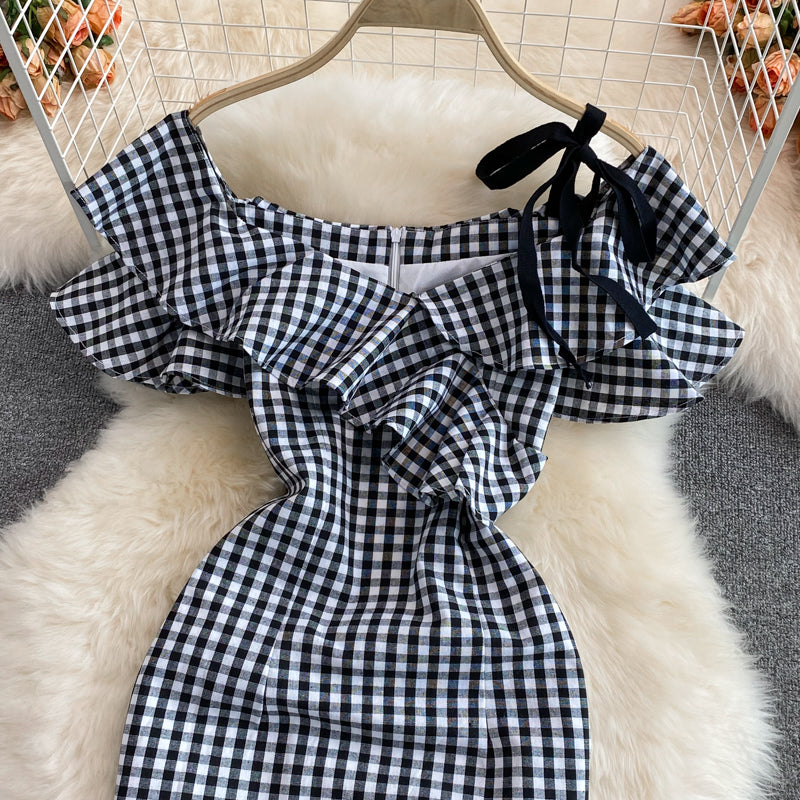 Cute plaid dress  486