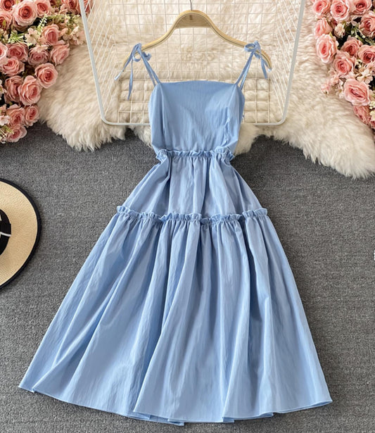 Cute A line short dress fashion dress  543