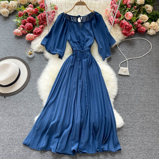 Cute A line short dress fashion dress  661