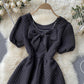 Cute A line short dress fashion dress  677