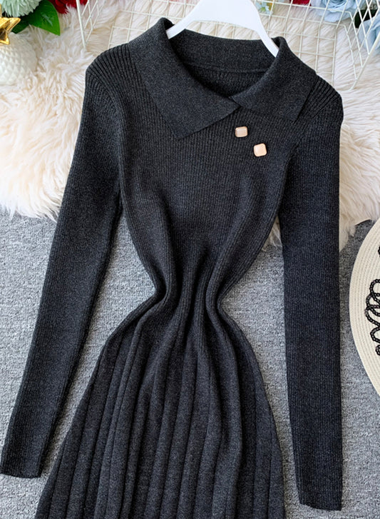 Sweater round neck long-sleeved sweater  212